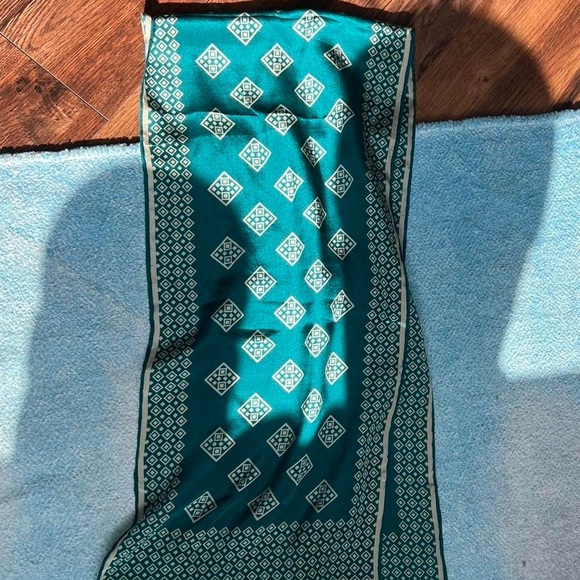 Vintage jaeger scarf blue - Picture 1 of 5